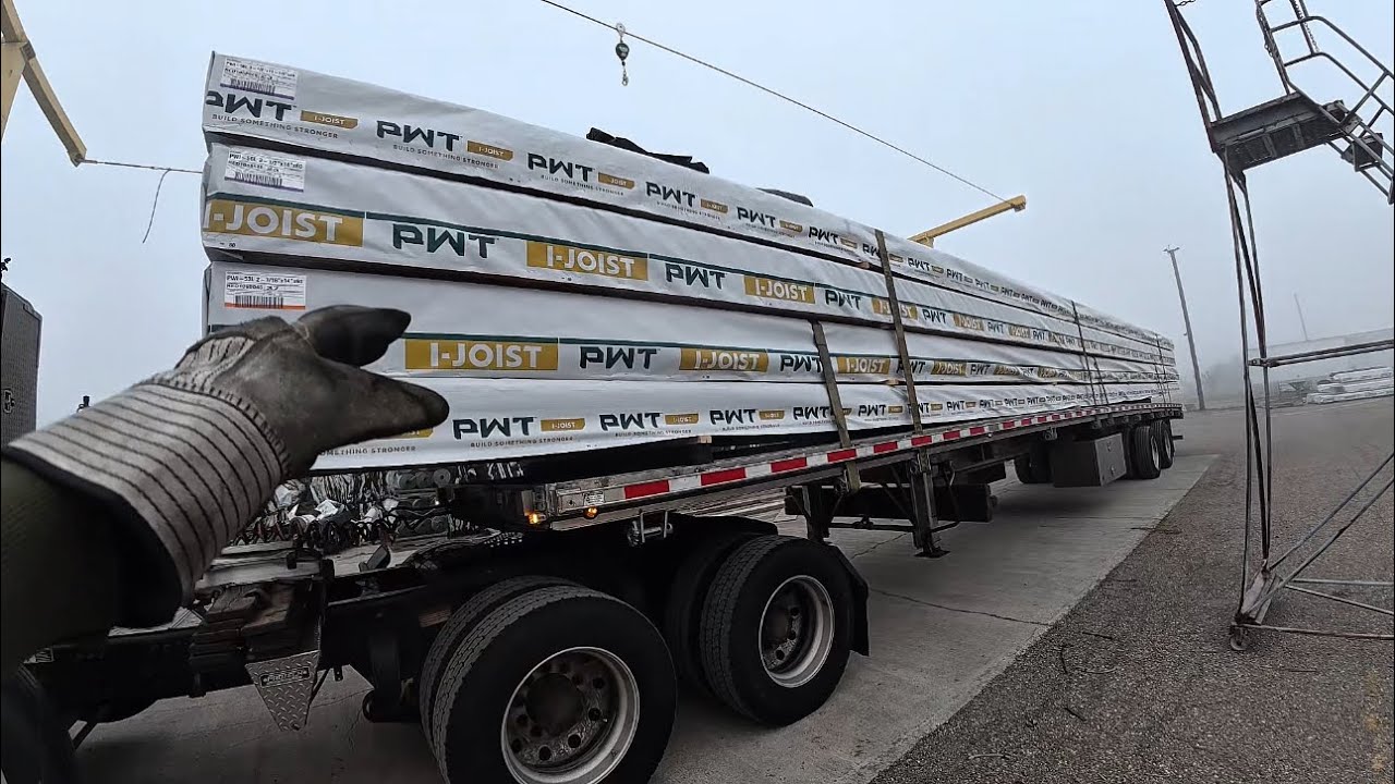 CRST FLATBED ➕California ➡️ Colorado🏞️ Load➕ Oversized Permitted 60 ft LONG Wood 🪵 Beams‼️