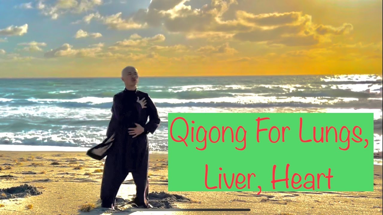 Qigong Daily Routine For LUNGS, LIVER, HEART | 10 Min Daily to Stay Healthy