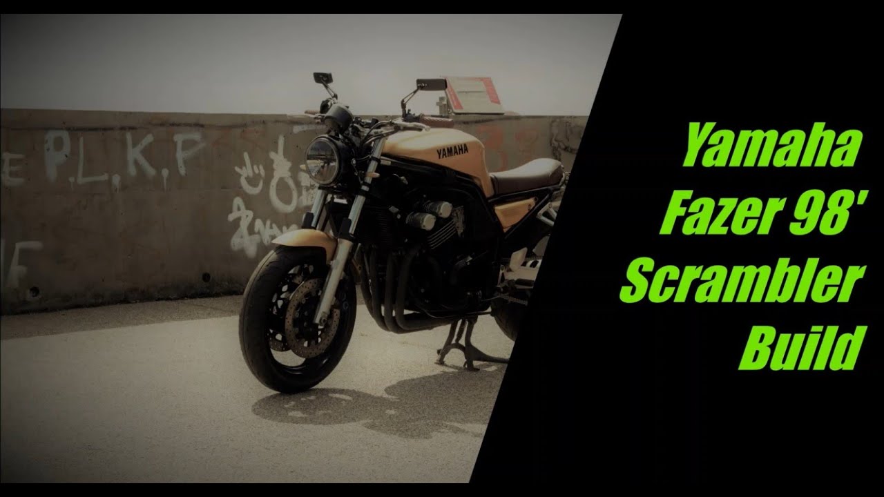 Yamaha 600 Fazer Scrambler Build