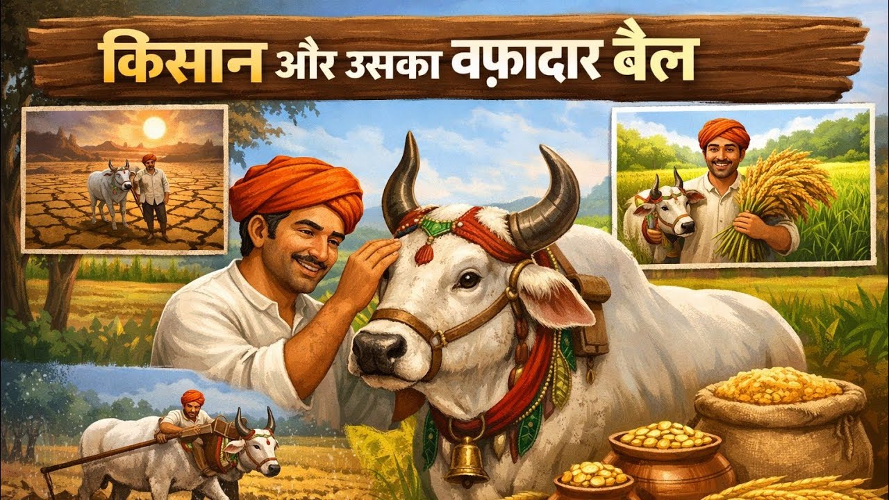 गरीब किसान ने अपने बैल को बेचने से किया इंकार... फिर जो हुआ सब हैरान रह गए ! | Motivational story 