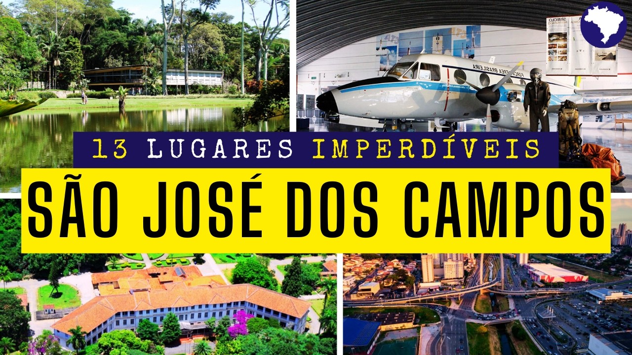 13 Lugares Imperdíveis para conhecer São José dos Campos