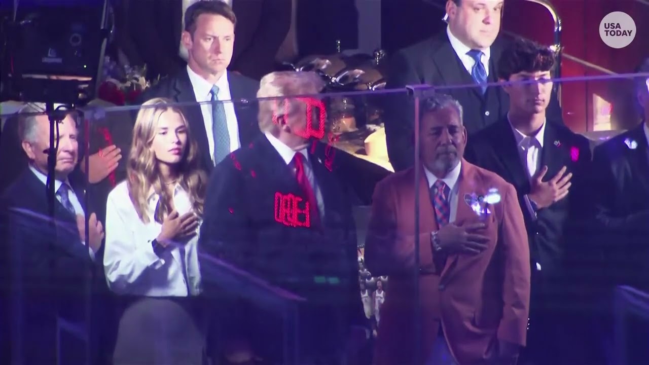 Trump booed at Knicks vs. Spurs NBA Finals Game 3 while saluting National Anthem at MSG in NYC