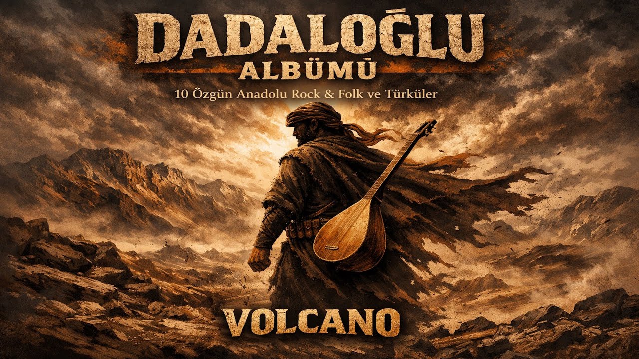 Dadaloğlu Albümü - Volcano | 10 Özgün Anadolu Rock & Folk ve Türküler