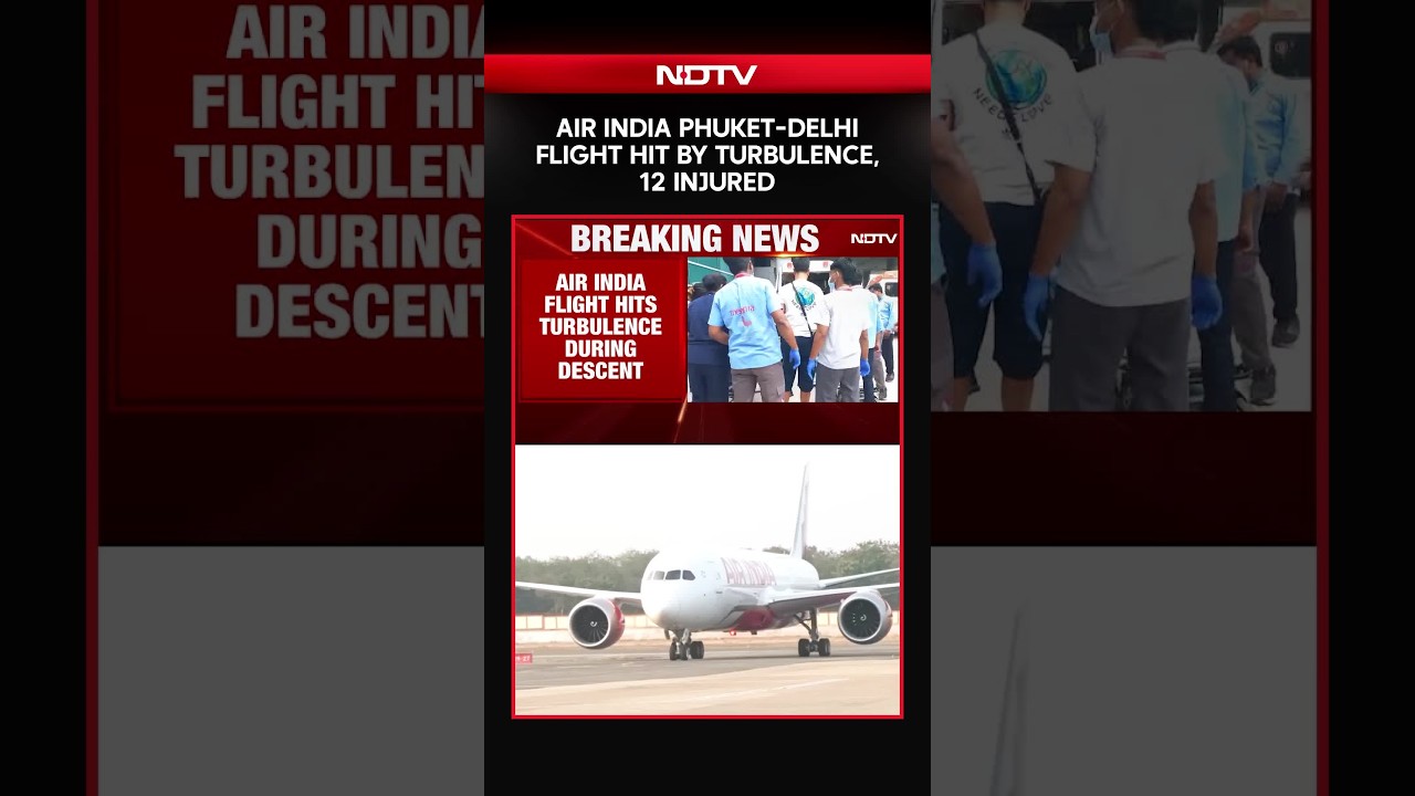 Рейс Air India Пхукет &mdash; Дели попал в зону турбулентности, 12 человек пострадали