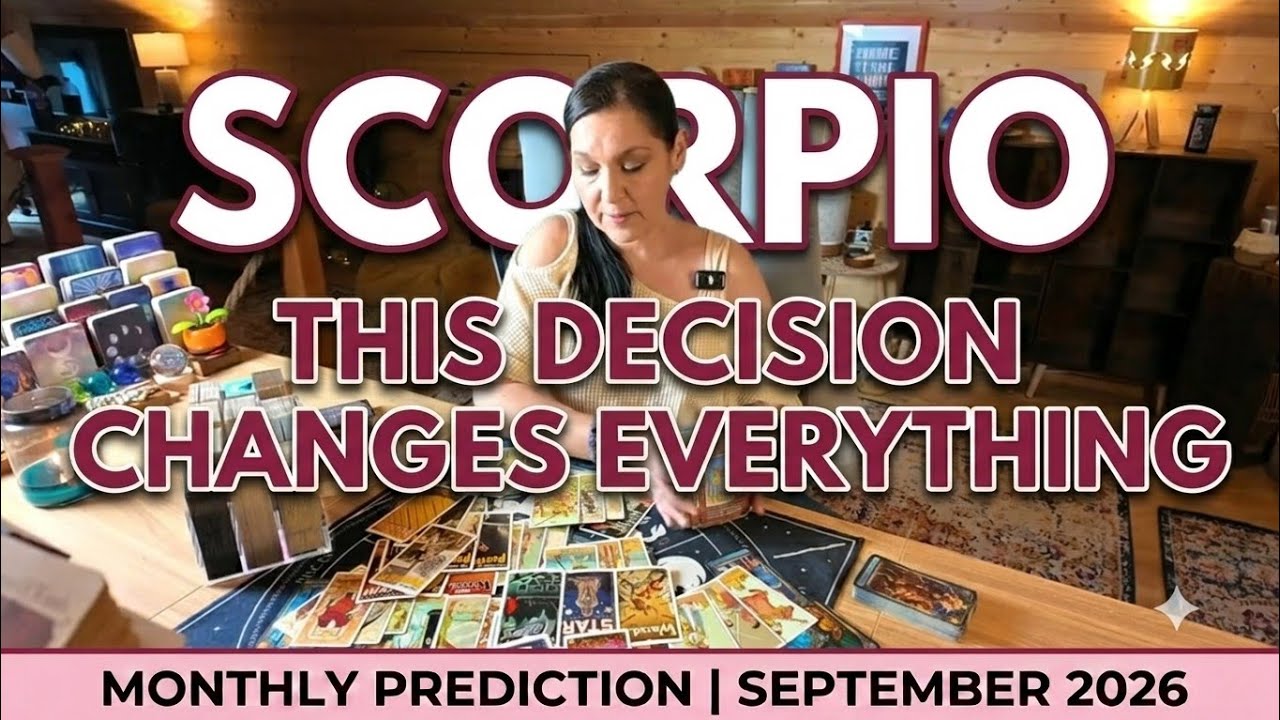 Скорпион ♏ Это решение изменит всё 📅 Ежемесячный прогноз на сентябрь 2026