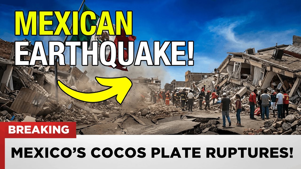 1 MINUTE AGO: Mexico's Cocos Plate Ruptures as 8 States Feel Systematic Earthquake Cascade