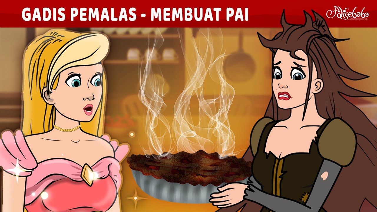 Gadis Pemalas Membuat Pai 🔥 | Kartun Anak Anak | Bahasa Indonesia Cerita Anak