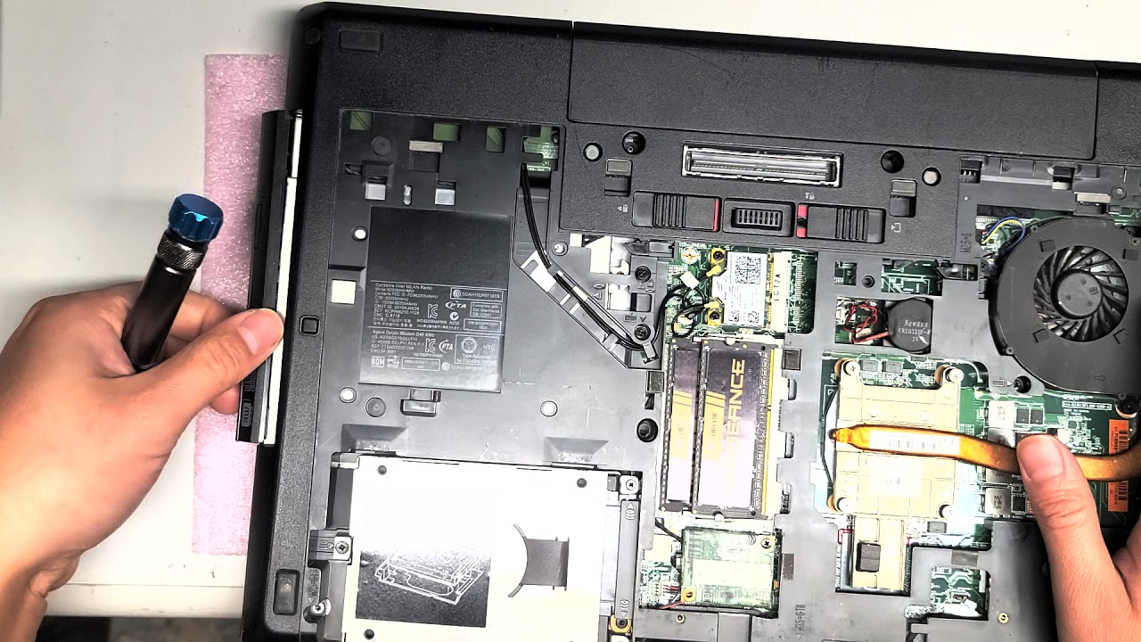 HP ProBook 6560B Disassembly RAM SSD Hard Drive Upgrade Repair Battery Replacement