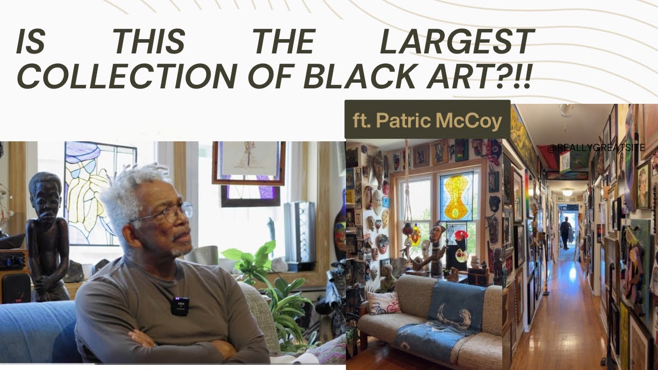 Is this the largest collection of Black Art?! - Inside the home of Patric McCoy