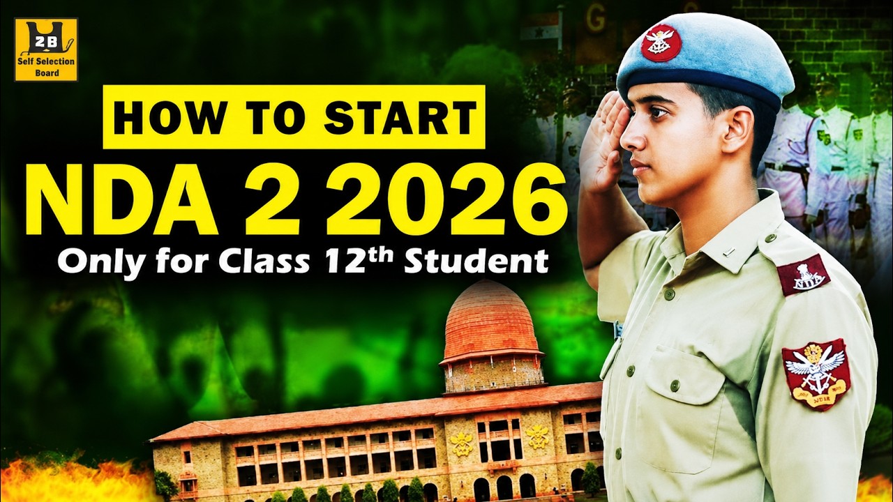 How Boys Should Prepare for NDA 2 2026 With Class 12 NDA Books, Strategy, Study Plan & Full Guidance