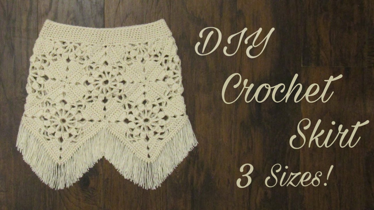 Crochet Summer Boho Skirt Tutorial |Crochet Festival Skirt Pattern