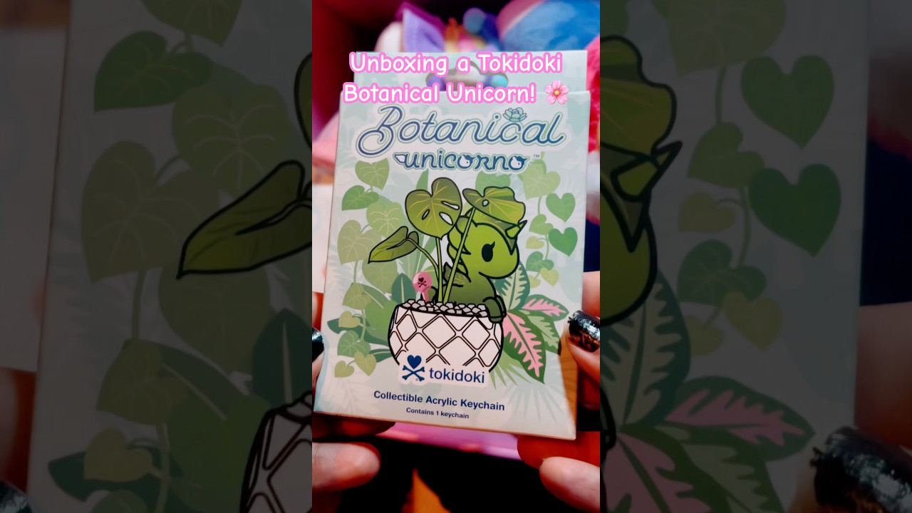 Unboxing a Tokidoki keychain! 🌸 #tokidoki #minisoblindbox #miniso #unboxingvideo #kawaii #blindbox