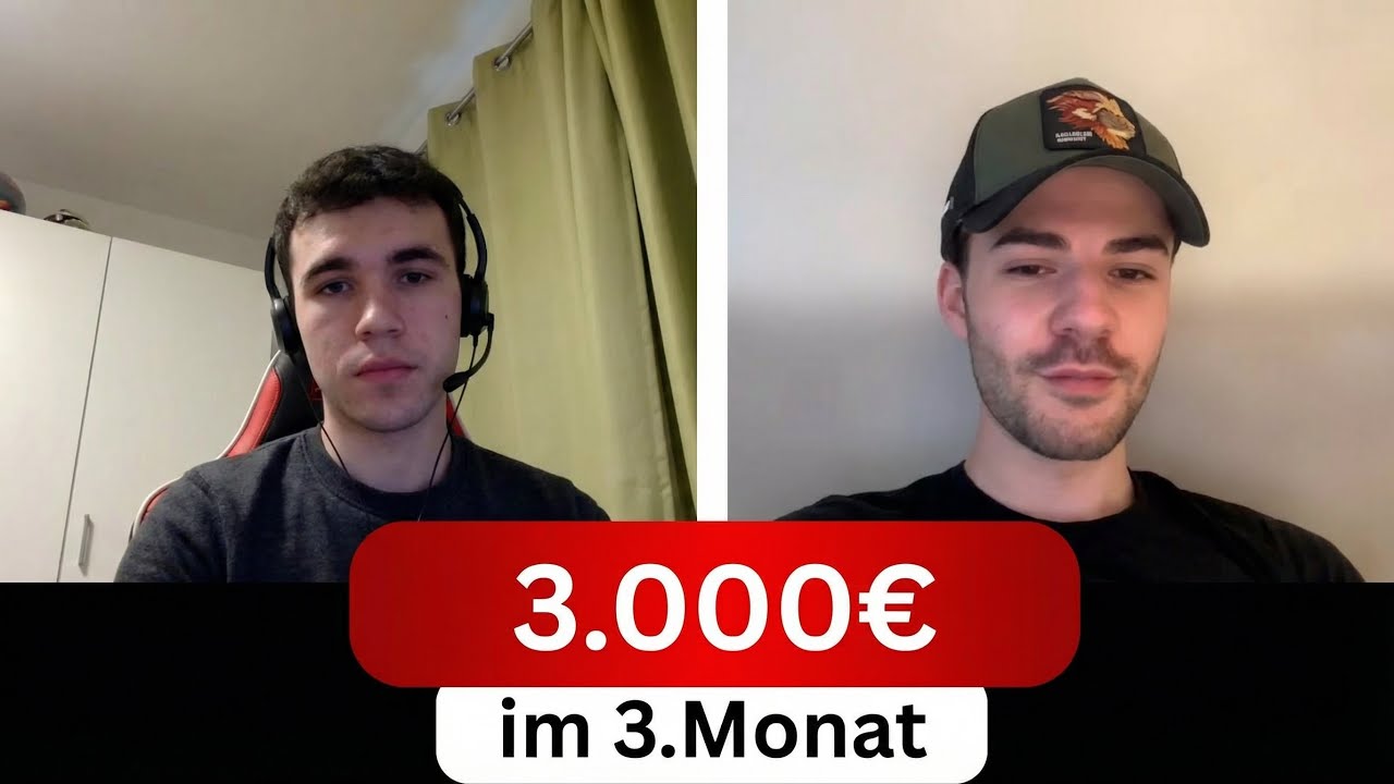 3.000€ mtl. neben der Ausbildung - wie Tom das nach 3 Monaten geschafft hat!