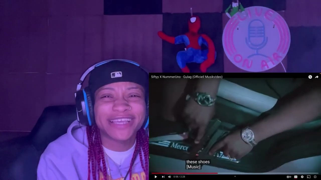 5iftyy X NummerUno - Gulag (Officiell Musikvideo) - TT Shanell Reaction