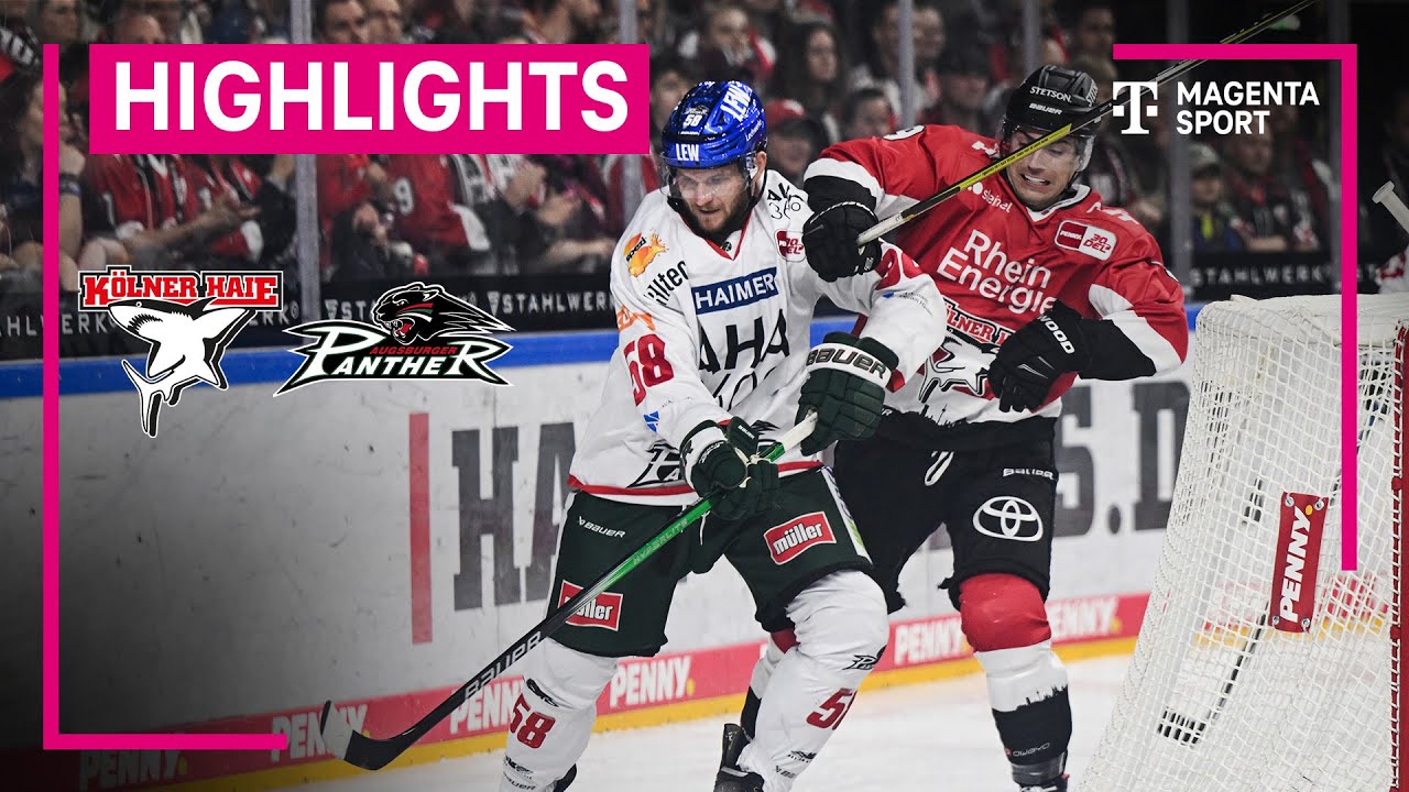 Kölner Haie - Augsburger Panther | Highlights PENNY DEL 23/24 | MAGENTA SPORT