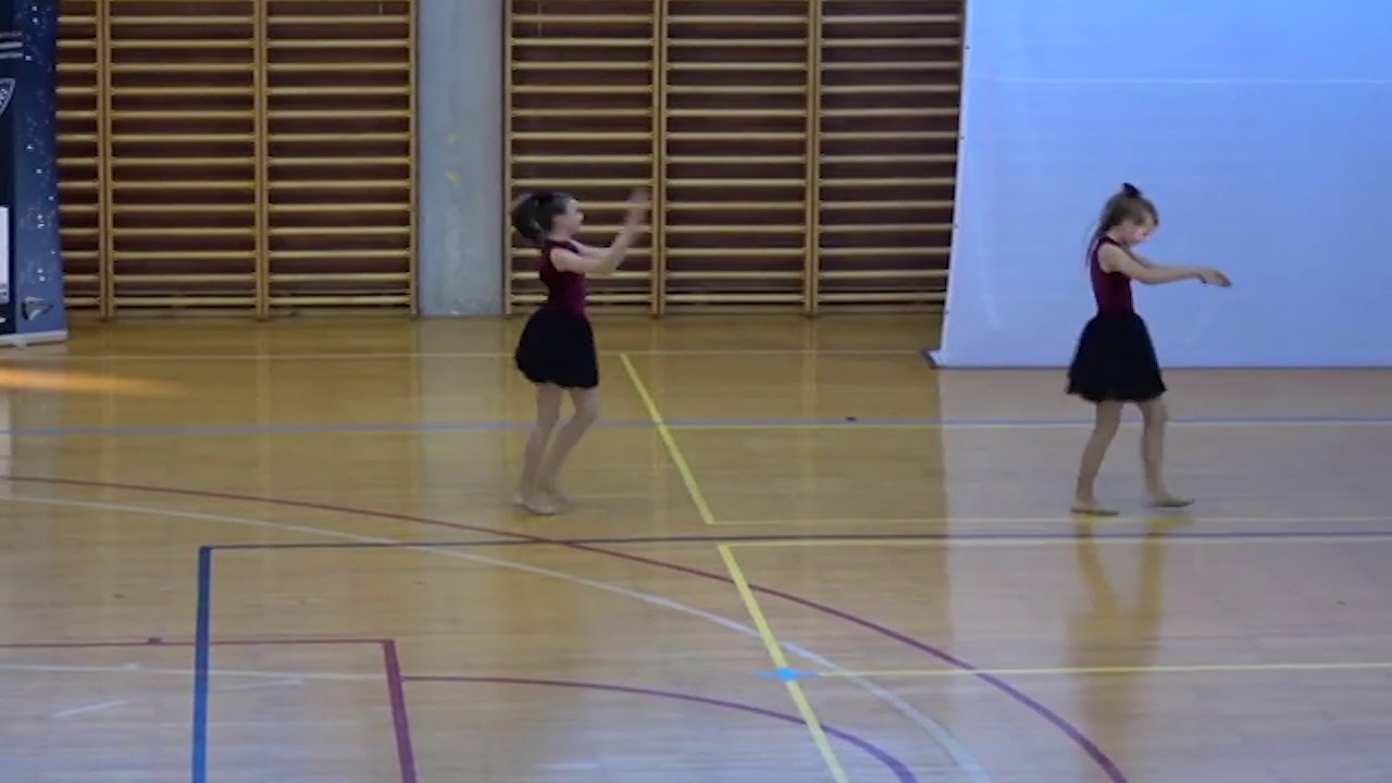 Cheerleading Klub Zagreb Državno Prvenstvo 2019 LANA & MATEA (kadeti - double jazz)