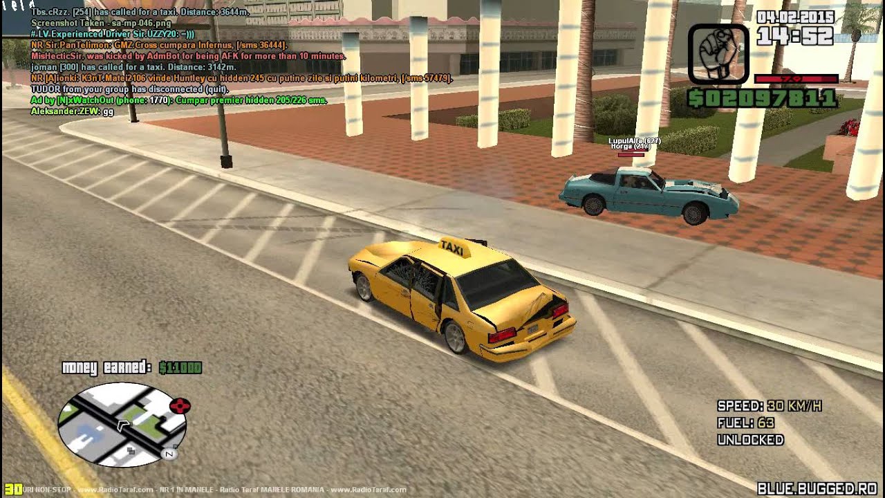 San Andreas [SA:MP] # 16 - Viaţa de taximetrist #1