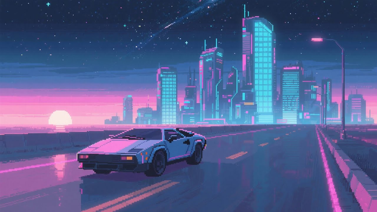 Lost in the Algorithm - Chill 90s Synthwave