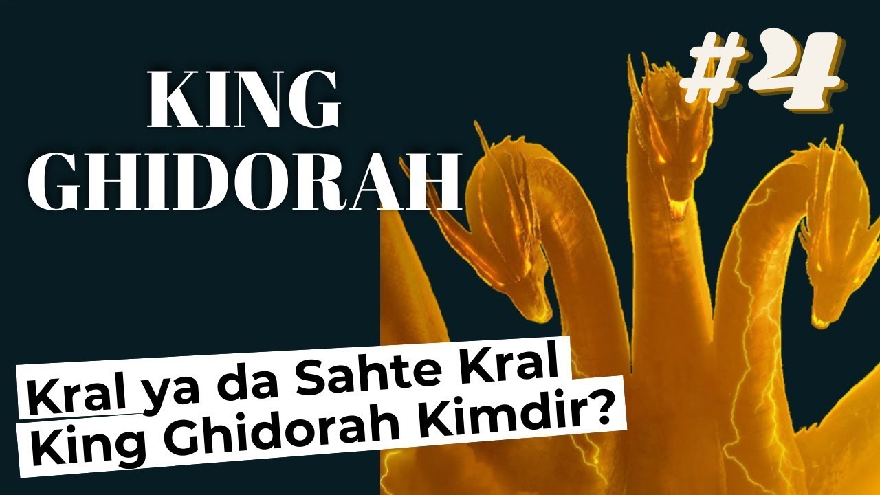 King Ghidorah Kimdir? Godzilla vs Kong Evreni Dahil Bütün Evrenlerin Tüm Titanları # 4