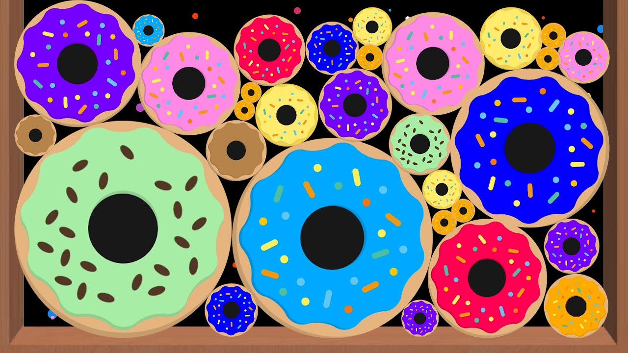 Donut Game - Suika Game Candy Merge (Watermelon Game) 2048 Ball Drop And Merge Free Play
