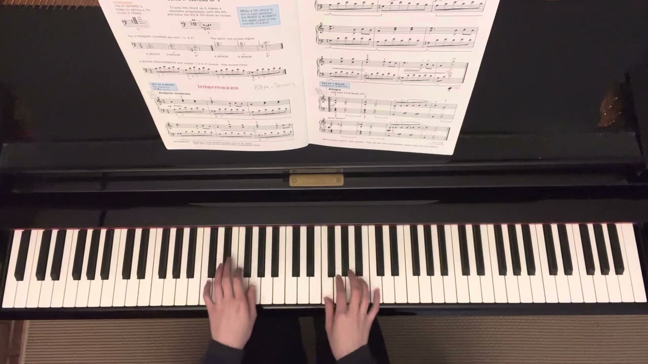 Intermezzo | Alfred’s Basic Piano Library Lesson Book Level 3