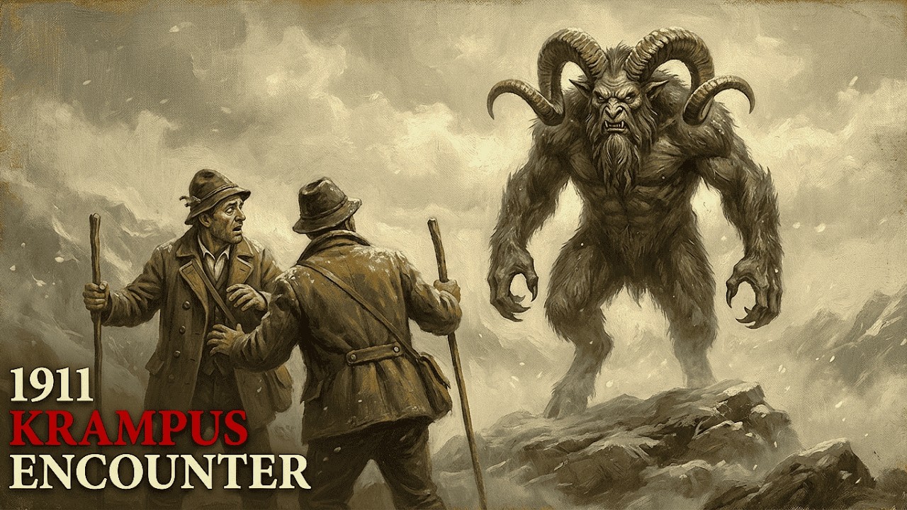Alpine Shepherds Claimed They Saw the Krampus in 1911