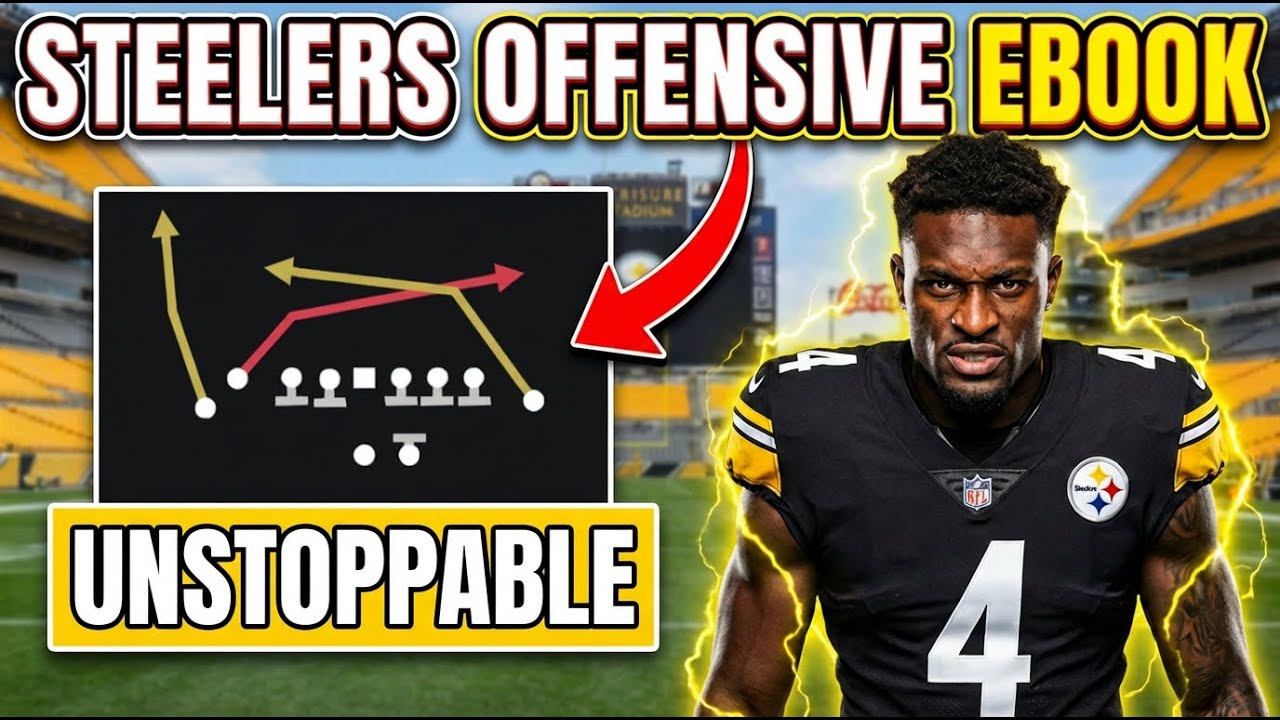 The BEST Offensive Playbook You NEED in Madden 26! (Steelers Ebook)