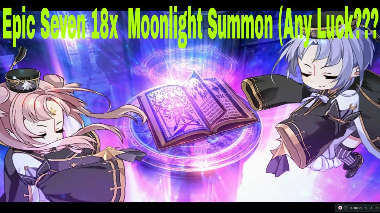 Epic Seven 18x  Moonlight Summon (Any Luck???