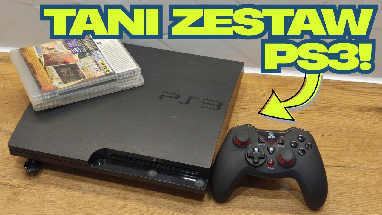 Kupiłem używaną PS3 z padem i grami za 120 zł – testuję i naprawiam!