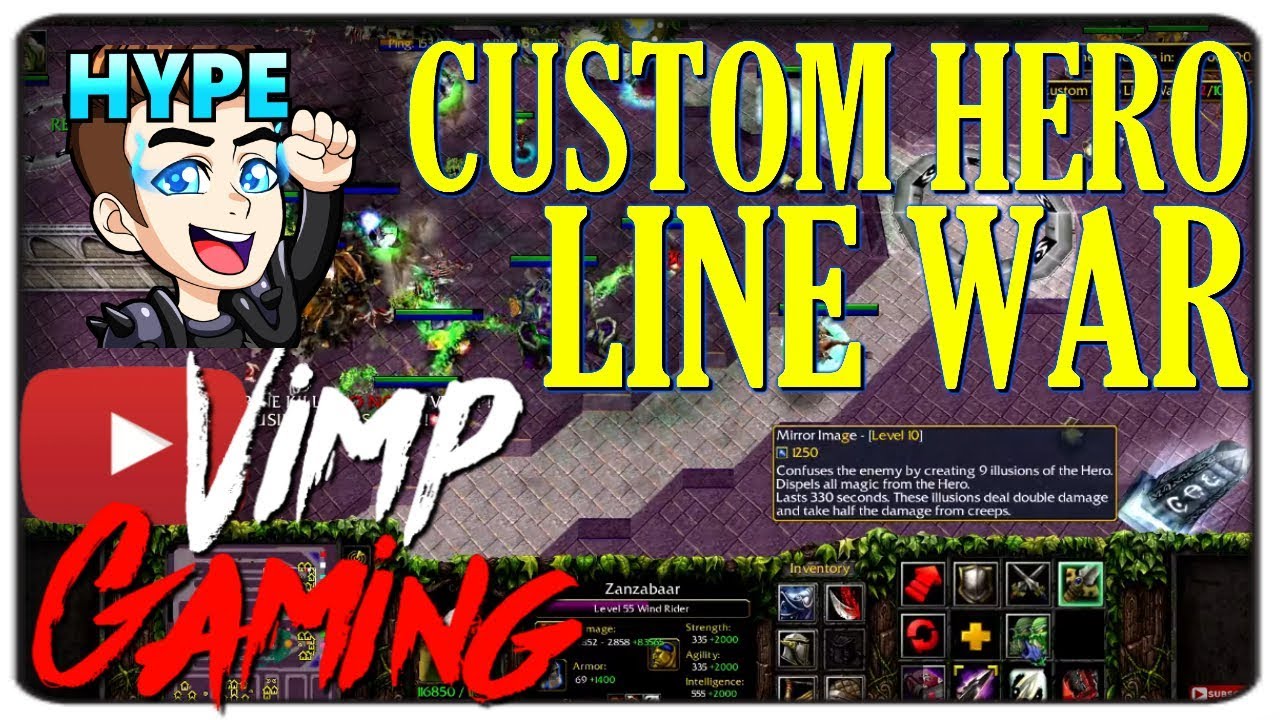 Warcraft 3 | Custom Hero Line War | Made a HUGE mistake