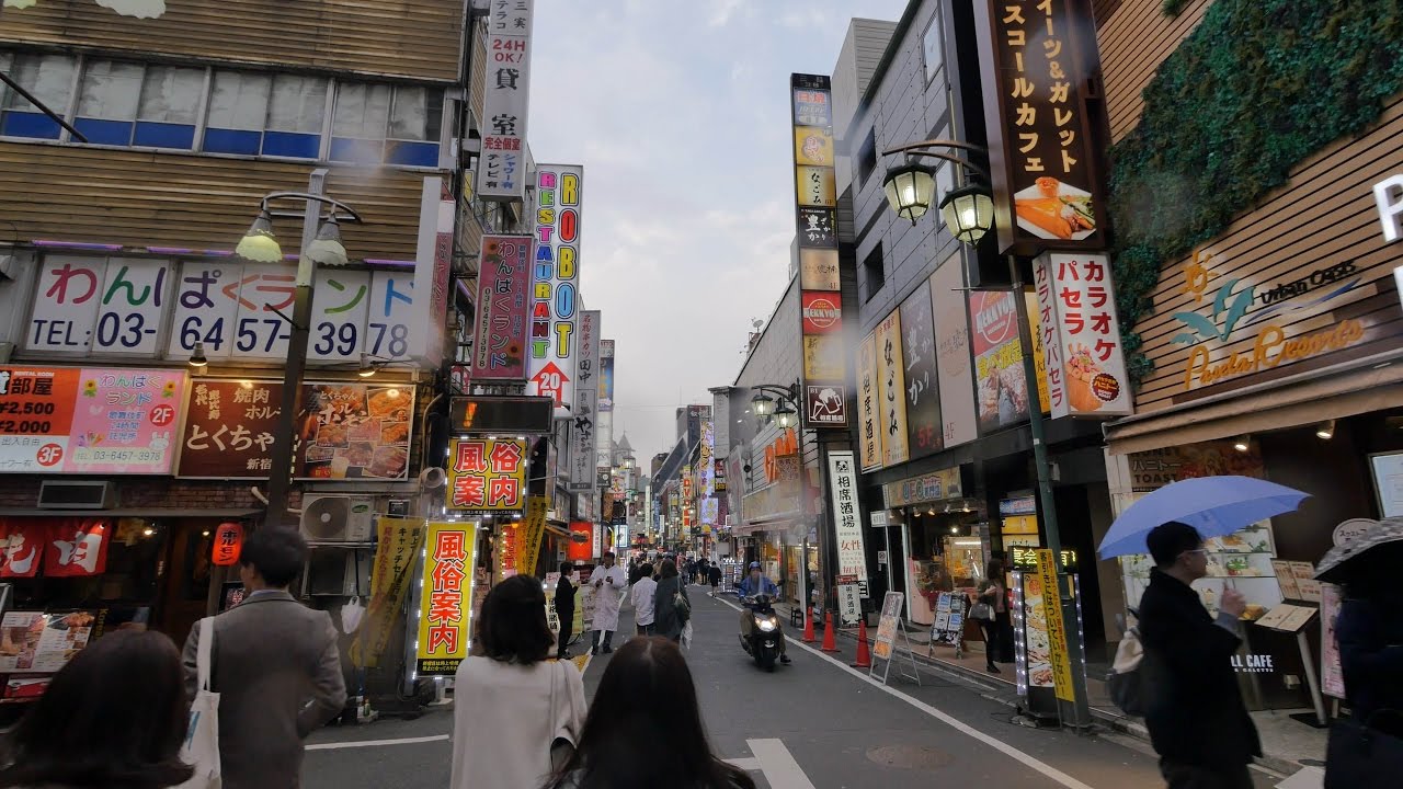 4K・ 【4K】Shinjuku Kabukicho and Golden Gai videowalk
