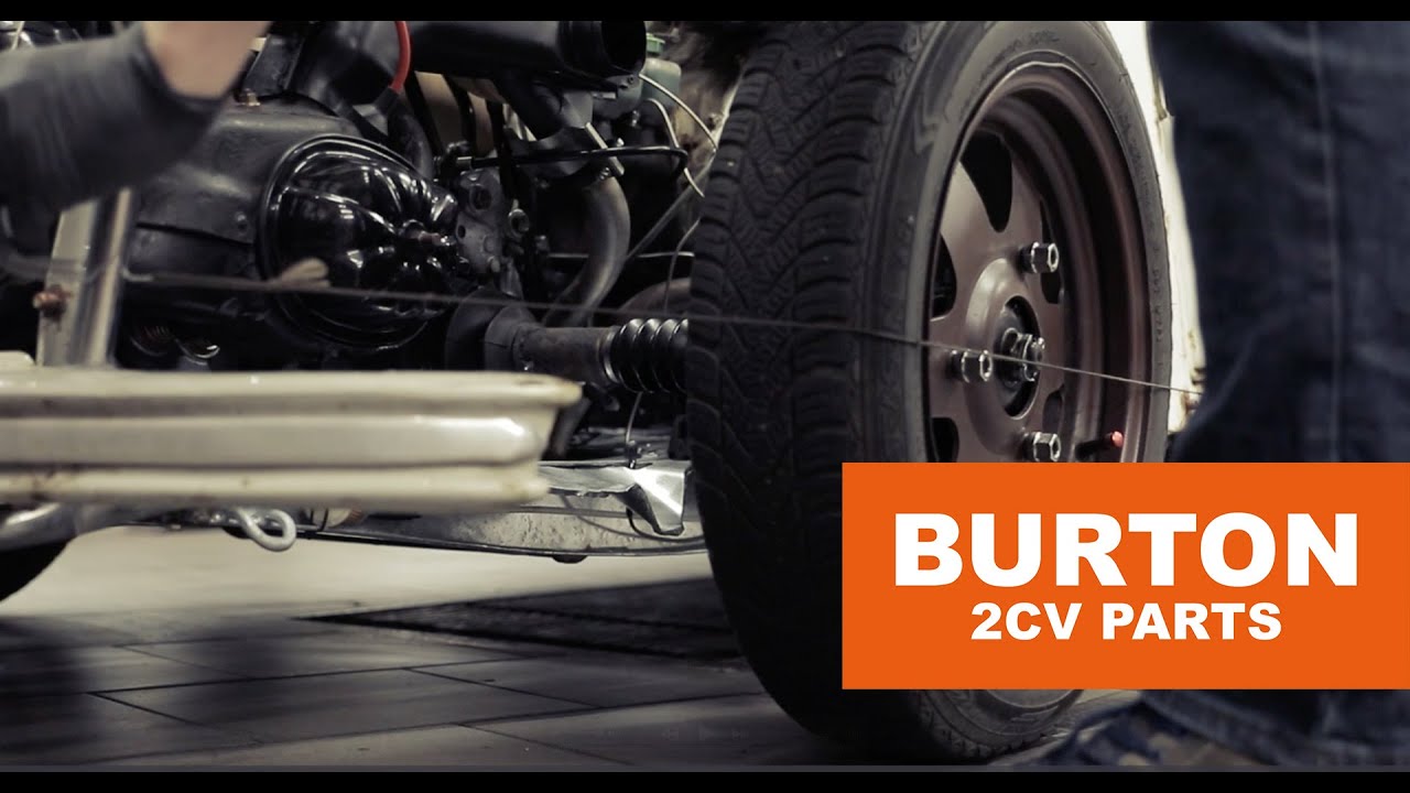 ADJUSTING RIDE HEIGHT AND 2CV ALIGNMENT  -  BURTON 2CV PARTS