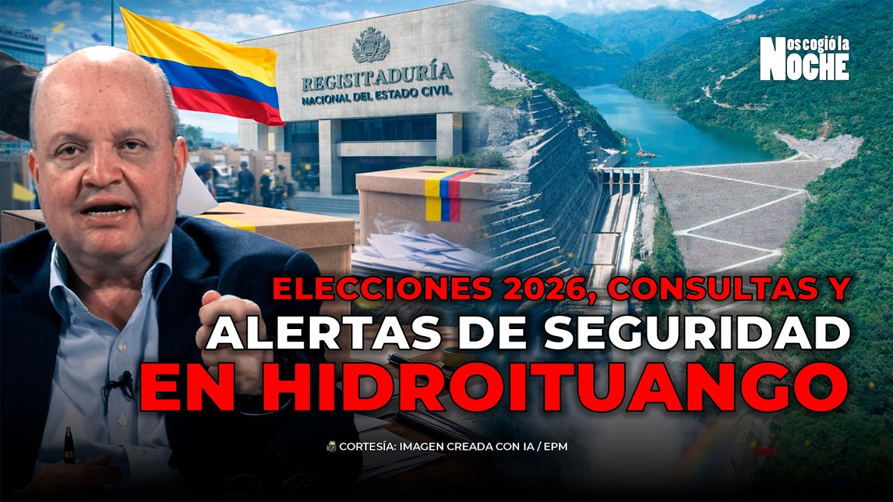 Elecciones 2026: consultas, Congreso y alertas de seguridad en Hidroituango | Jorge Enrique Vélez