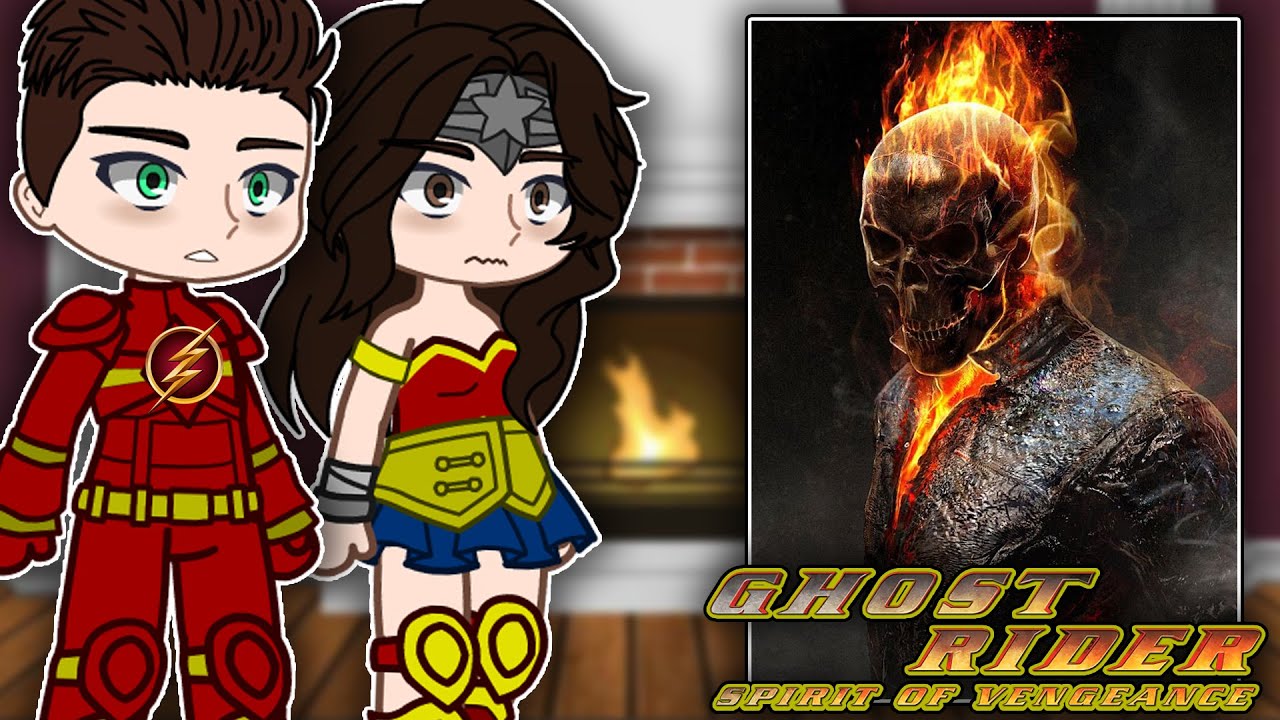 Justice League React To Ghost Rider | Johnny Blaze | Full Video | Gacha React