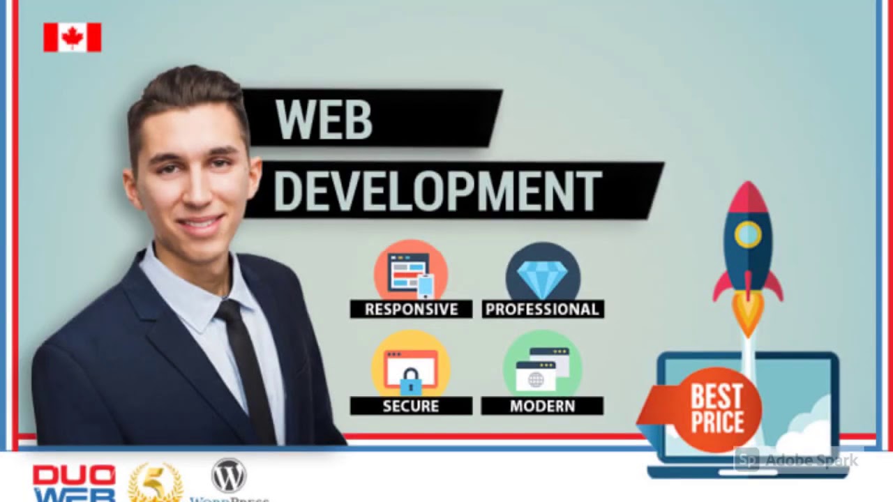 I will create a responsive wordpress website