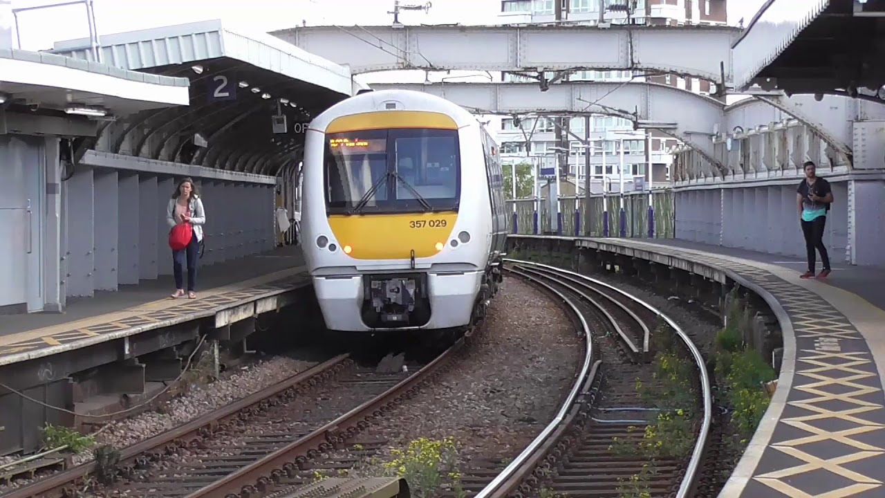 Trains at: Limehouse - L, T & S Railway - 18/8/17
