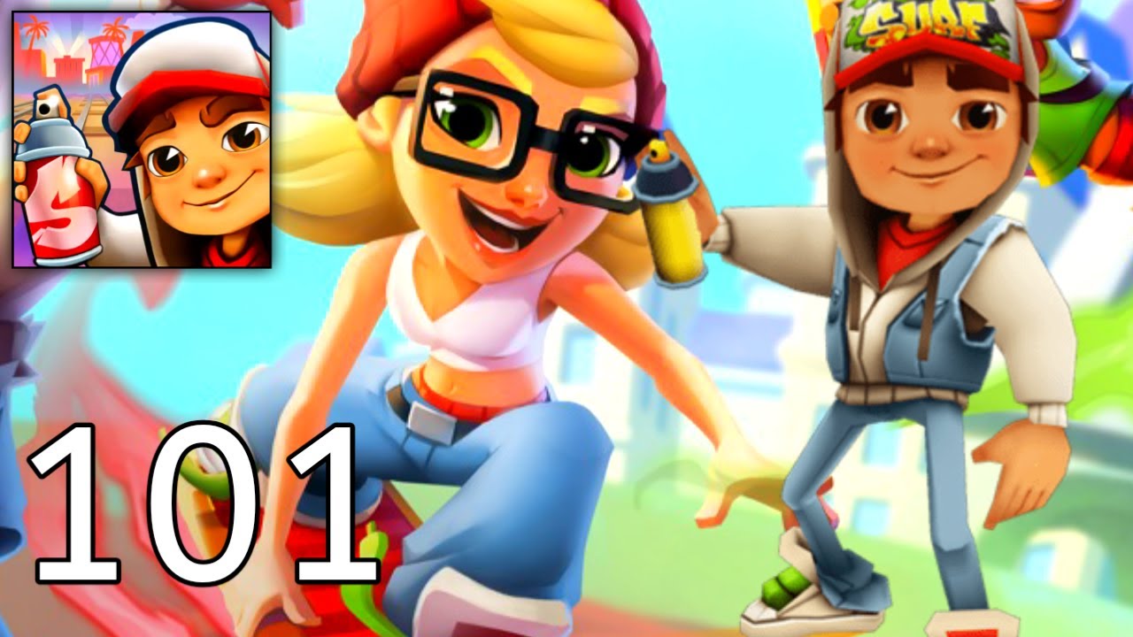 Subway Surfers - Gameplay Walkthrough Control Mastery High Focus Challenge Part-101 Fun Game