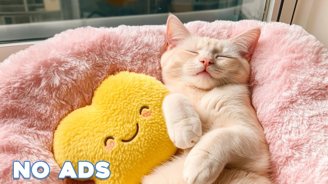 12 Hours Of Music For Cat to Fall Into Deep Sleep🐈Stress Relief♬ Heal Stress For Cat Soothing Piano
