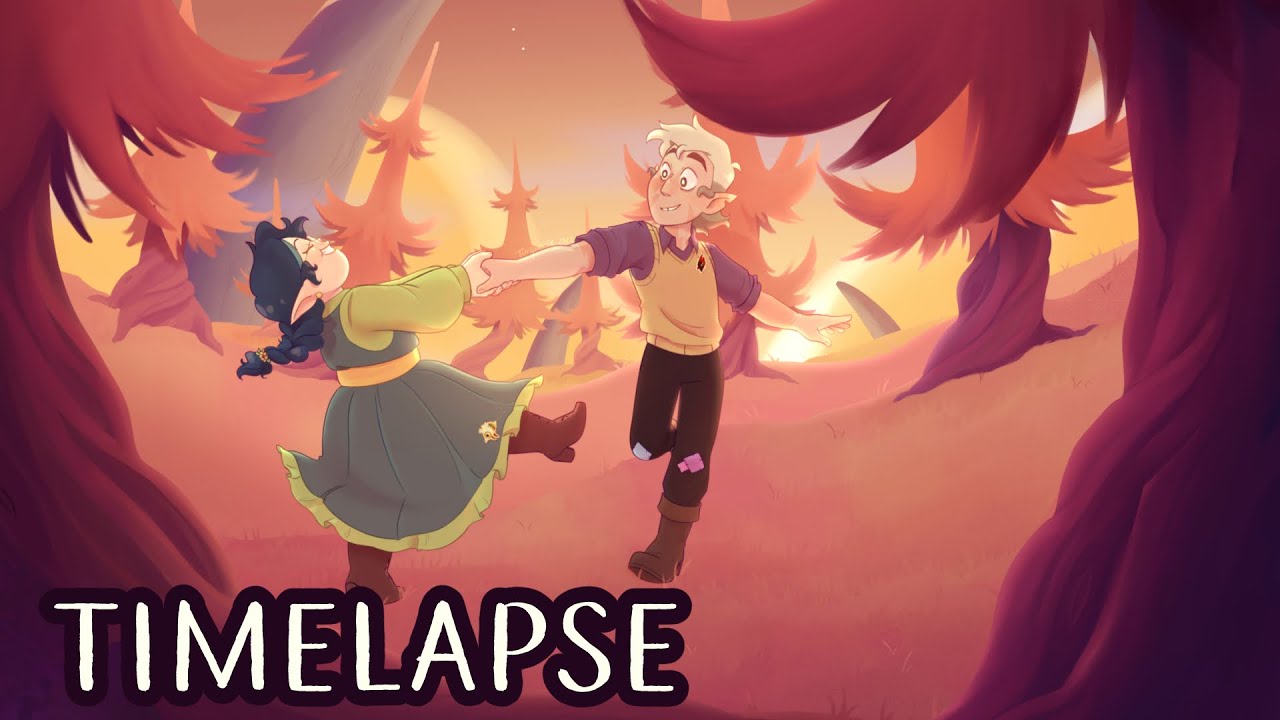 Lovebirds - Timelapse/Speedpaint