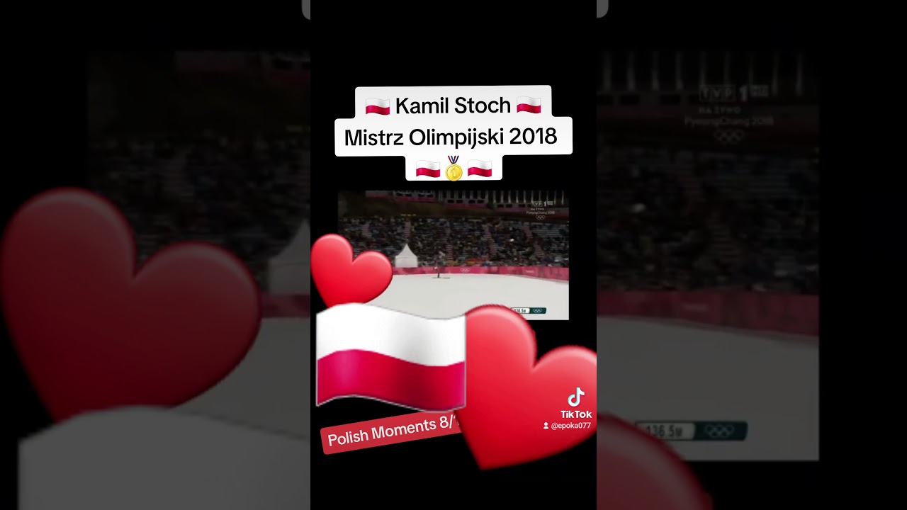 Polish Moments 8/100 🇵🇱❤️ Kamil Stoch mistrzem olimpijskim 2018 #epx #zabawa #aktywność