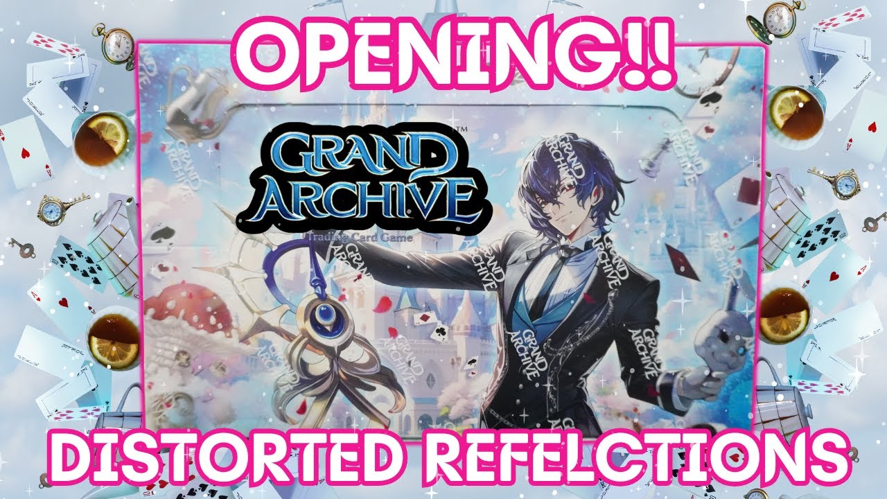 Grand Archive TCG Distorted Reflections Booster Box Opening & Unboxing! | Grand Archive Card Game