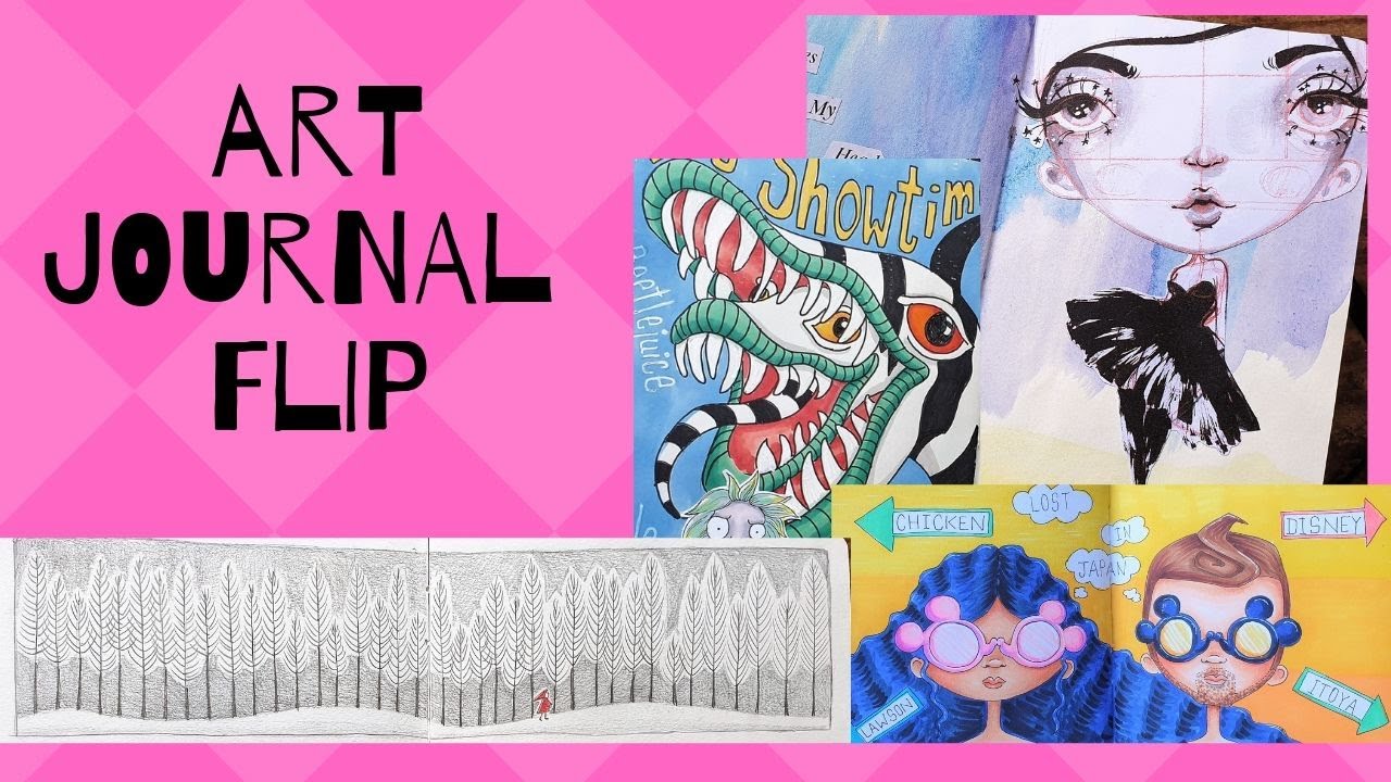 Art Journal Flip