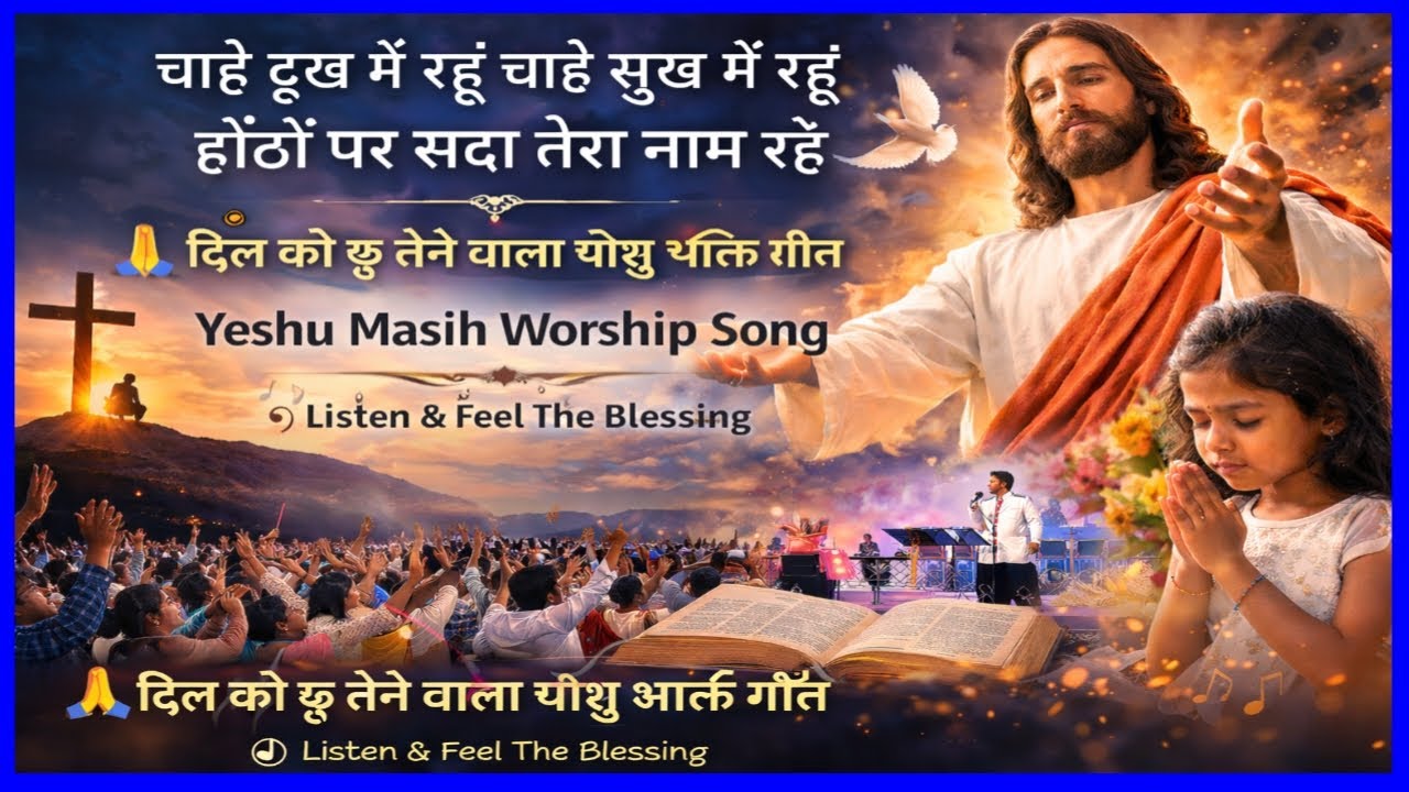 चाहे दुख में रहूं चाहे सुख में रहूं | होंठों पर सदा तेरा नाम रहे | दिल को छू लेने वाला यीशु मसीह 