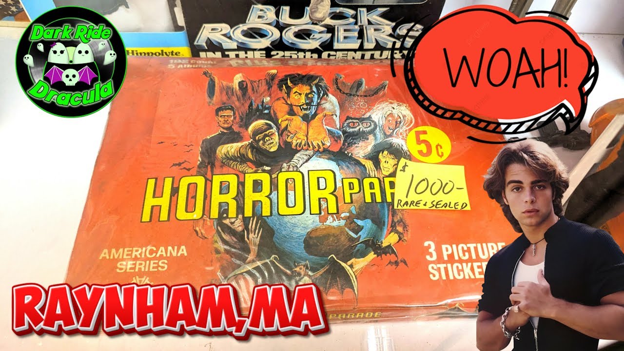 EVEN THE WORST FLEA MARKETS CAN HAVE RARE TREASURES !