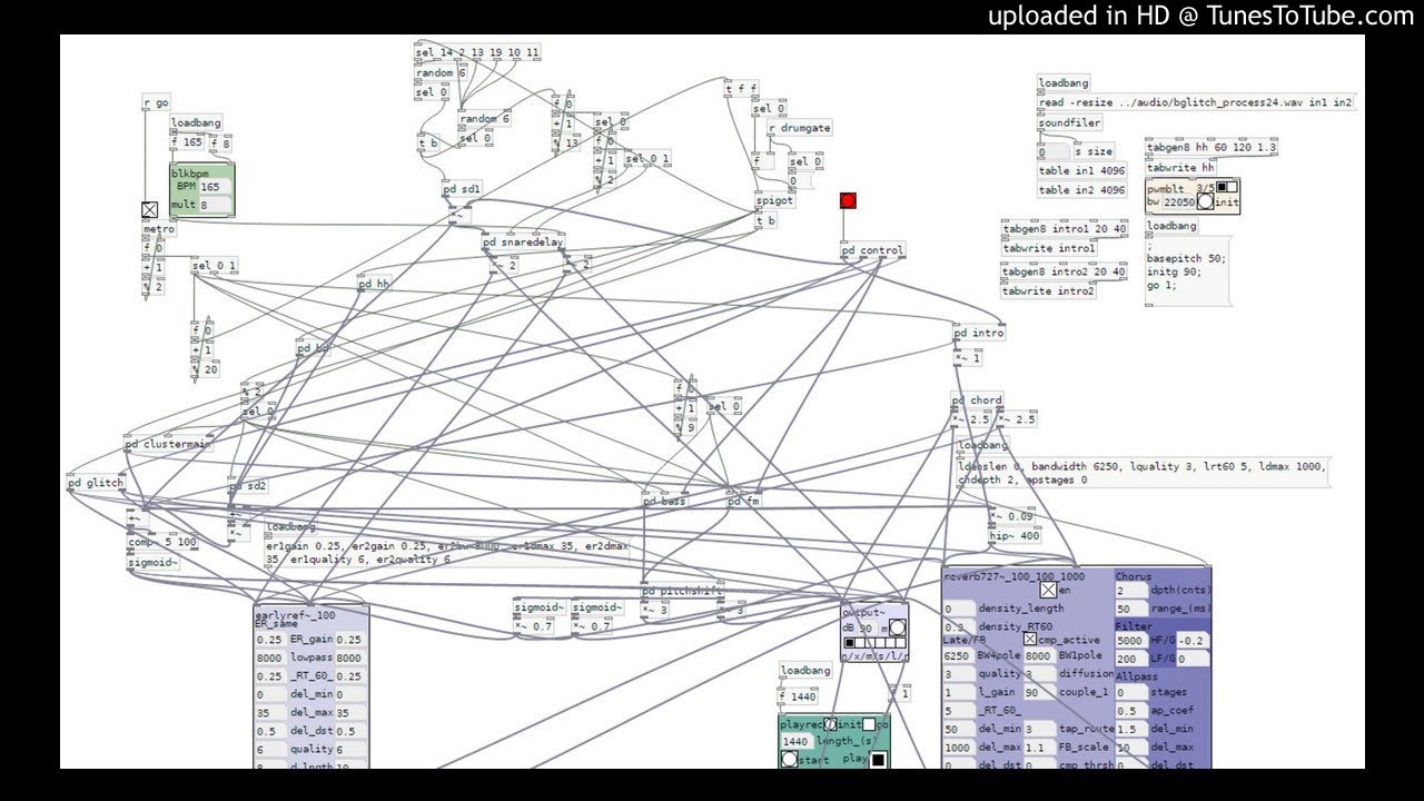 Pure Data algorithmic IDM