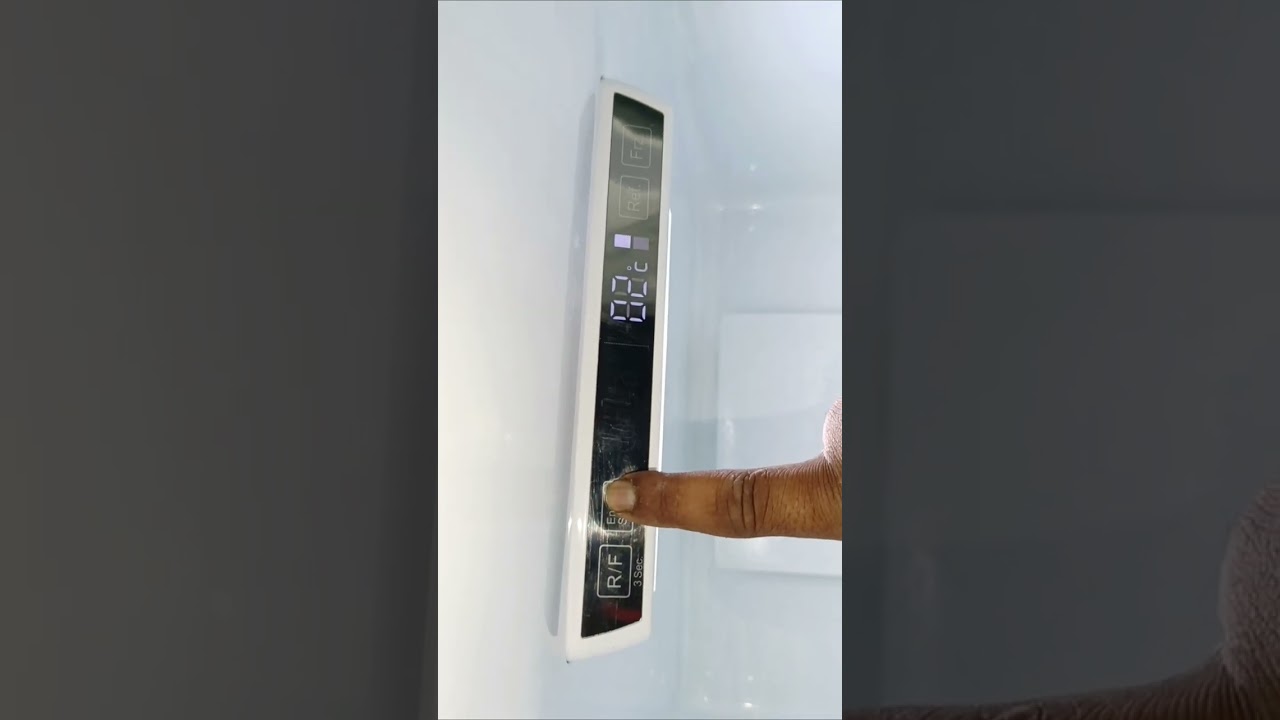 Haire BMR refrigerator double door ref demo full setup