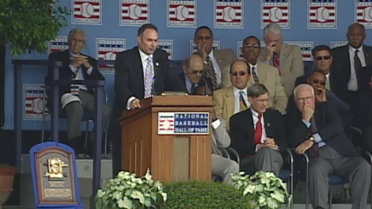 Paul Molitor's Hall of Fame induction speech
