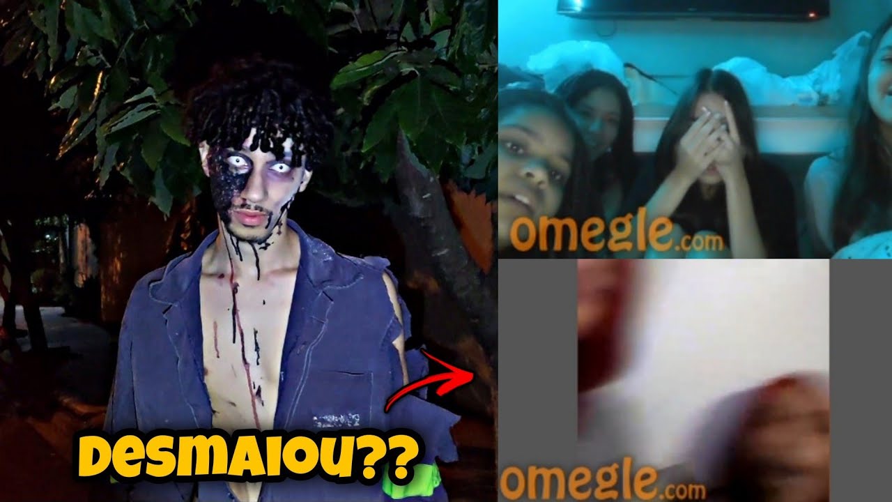 ASSUSTANDO AS PESSOAS NO OMEGLE *part25* DEU MERDA! continuação