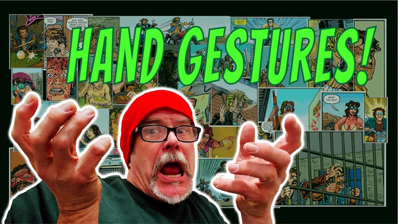 How to use hands to make better comics.