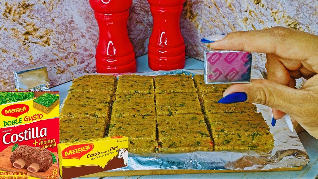 Prepara CUBITOS de Caldo de RES Sin QUÍMICOS [ Consomé de CARNE en CUBITOS ] @SABORES VENEZOLANOS